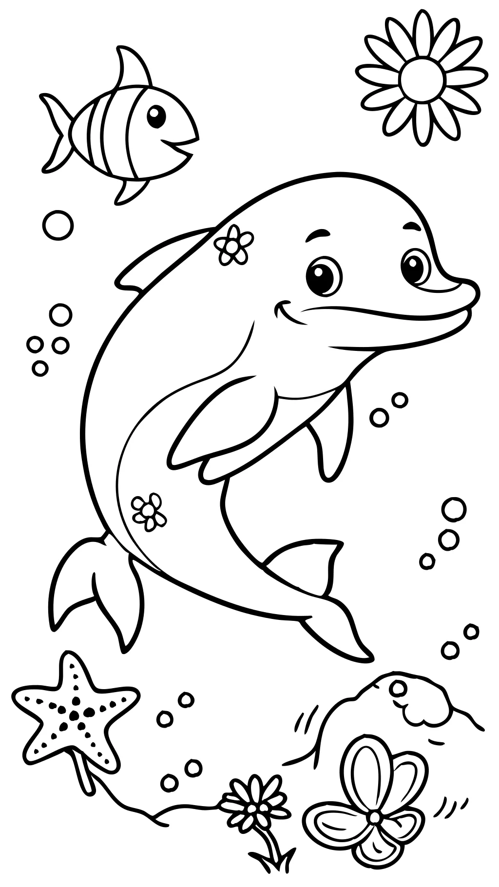 easy ocean coloring pages